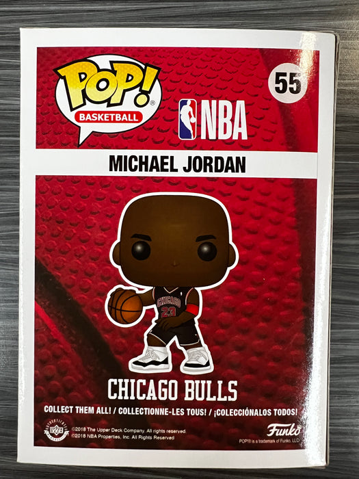 Funko POP! Sports: NBA - Michael Jordan (Big Boy Sticker)(Damaged Box) #55