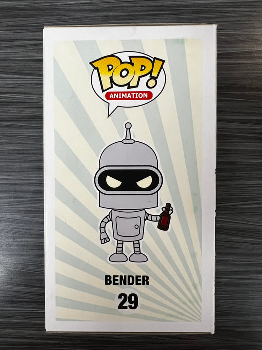 Funko POP! Animation: Futurama - Bender (2015 SDCC)(Damaged Box) #29