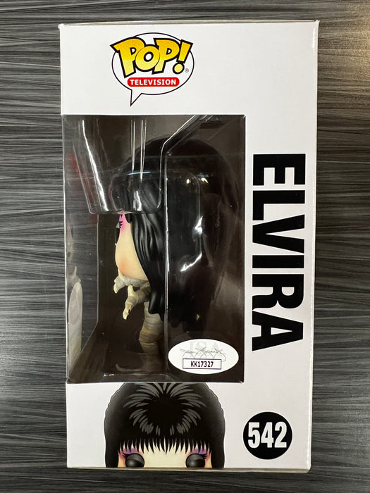 Funko POP! Television: Elvira Mistress of The Dark - Elvira (7BAP)(Signed/Cassandra Peterson/JSA) #542