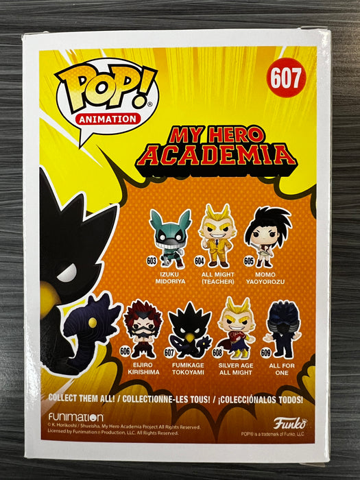 Funko POP! Animation: My Hero Academia - Fumikage Tokoyami (Signed/Jessie Grelle/JSA) #607