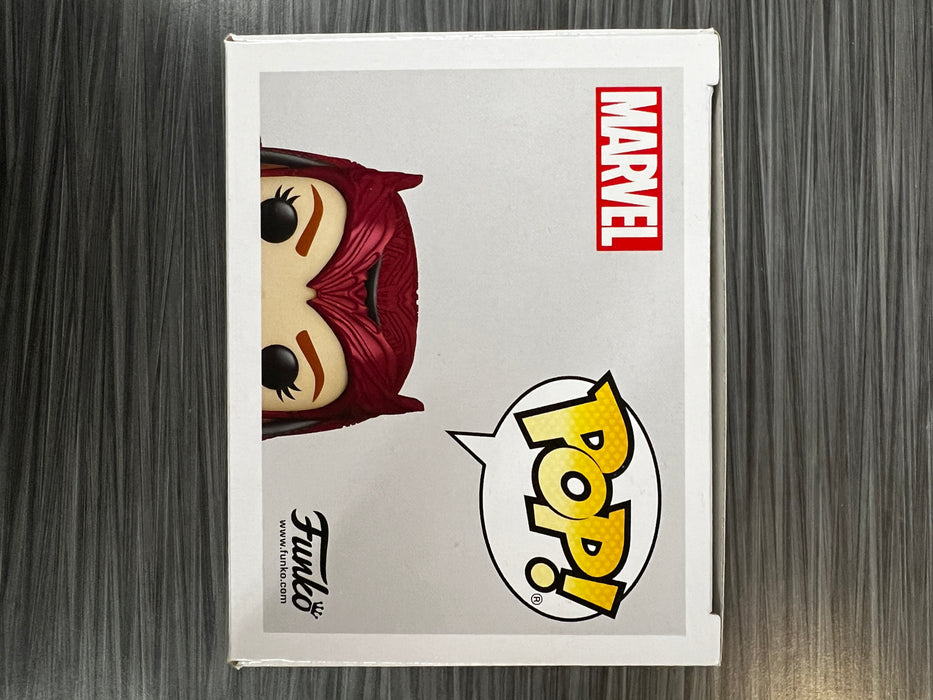 Funko POP! Marvel: WandaVision - Scarlet Witch (Signed/Elizabeth Olsen/Beckett) #823