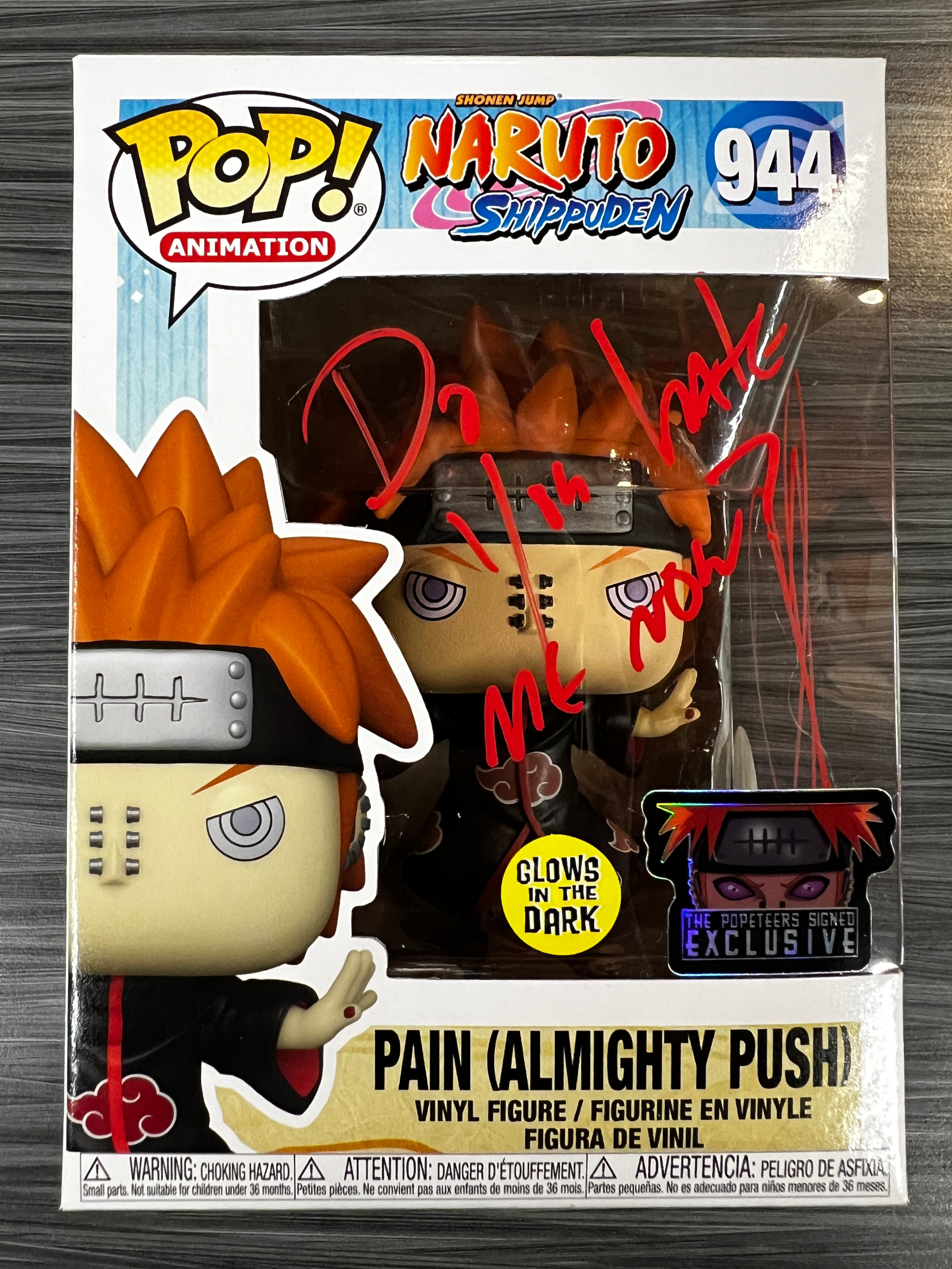 Popular Signed Naruto funko