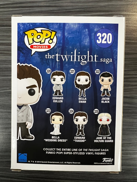 Funko POP! Movies: The Twilight Saga - Edward Cullen [Glitter] (Hot Topic)(Damaged Box) #320