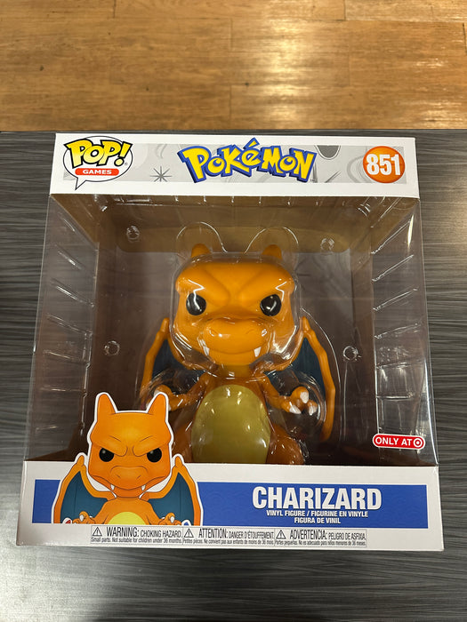 Funko POP! Games: Pokemon - Charizard [10 Inch] (Target)(Damaged Box) #851