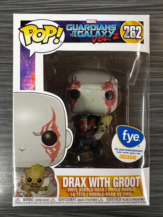 Funko POP! Guardians of Galaxy 2 - Drax with Groot (FYE) #262