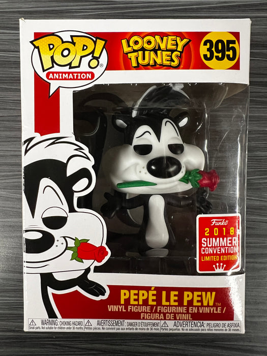 Funko POP! Animation: Looney Tunes - Pepe Le Pew (2018 Summer Convention)(Damaged Box)[C] #395