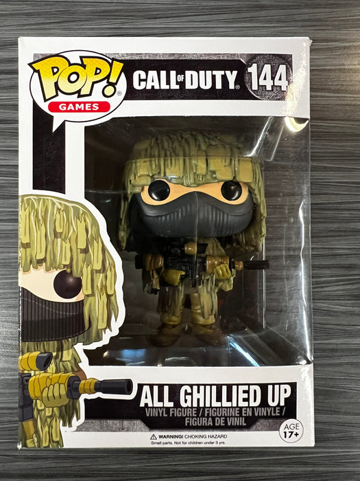 Funko POP! Games: Call of Duty - All Ghillied Up (Damaged Box) #144