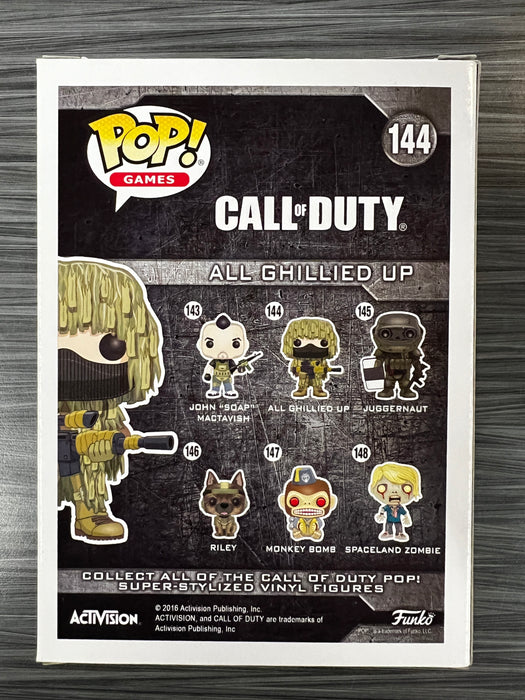 Funko POP! Games: Call of Duty - All Ghillied Up (Damaged Box) #144