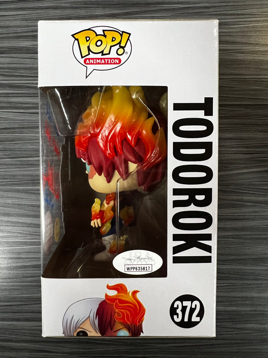 Funko POP! Animation: My Hero Academia - Todoroki (GiTD)(Convention Exclusive)(Signed/David Matranga/JSA) #372