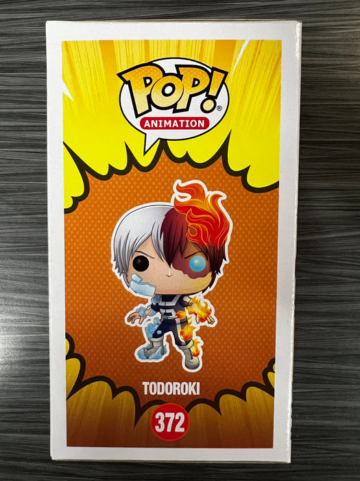 Funko POP! Animation: My Hero Academia - Todoroki (GiTD)(Convention Exclusive)(Signed/David Matranga/JSA) #372