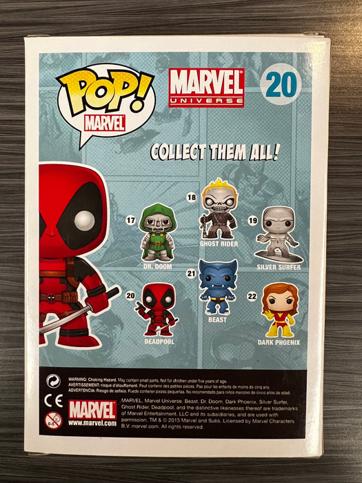 Funko POP! Marvel: Deadpool [Metallic](2013 SDCC)(480 PCS) #20