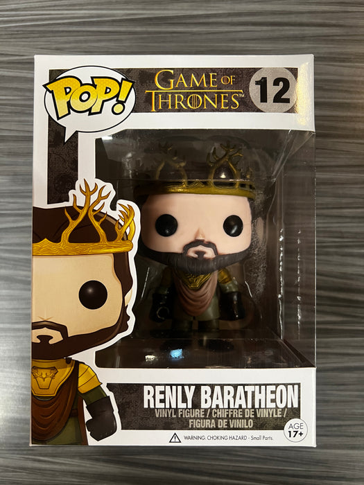 Funko POP! Game of Thrones - Renly Baratheon (Damaged Box) #12