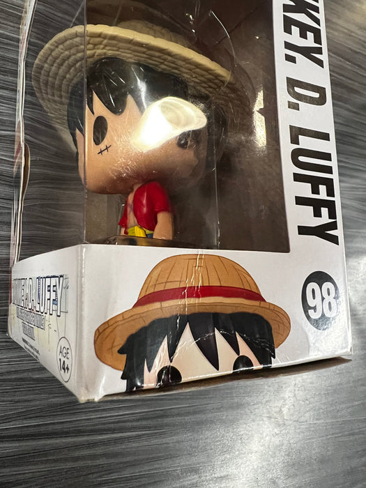 Funko POP! Animation: One Piece - Monkey. D. Luffy [1st Production Date/2016 Release](Damaged Box) #98