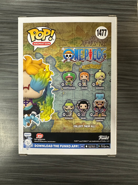 Funko POP! Animation: One Piece - Marco (Funko)(Signed/Kyle Phillips/JSA) #1477