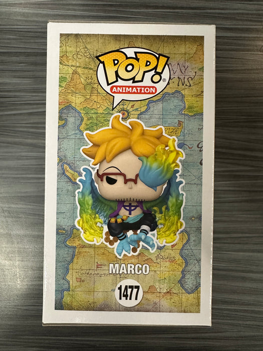 Funko POP! Animation: One Piece - Marco (Funko)(Signed/Kyle Phillips/JSA) #1477