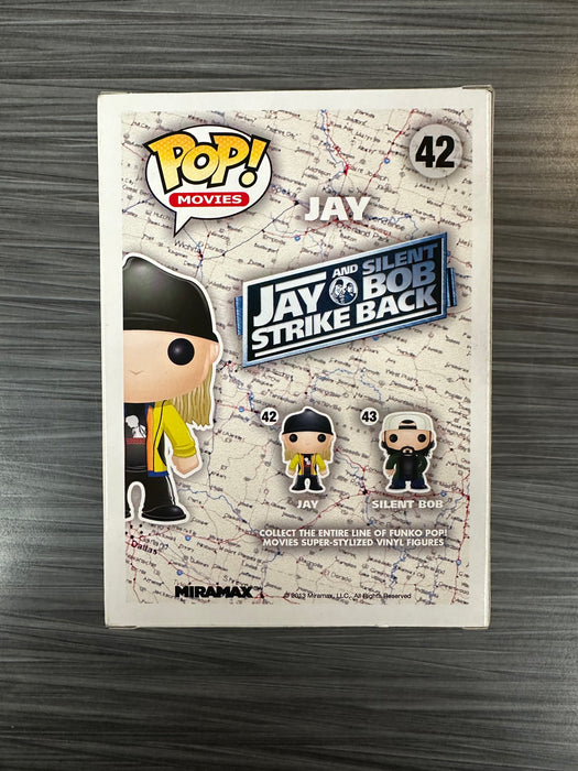 Funko POP! Movies: Jay and Silent Bob Strike Back - Jay (Damaged Box) #42