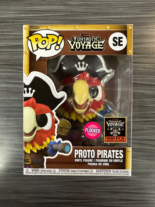 Funko POP! Funtastic Voyage: Proto Pirates (Flocked)(Show Edition/ 900 PCS)(Damaged Box) #SE