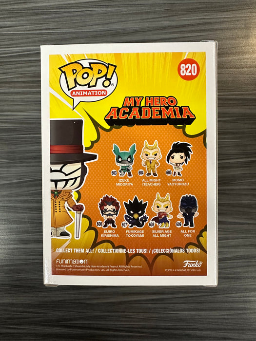 Funko POP! Animation: My Hero Academia - Mr. Compress (2020 NYCC)(Damaged Box) #820