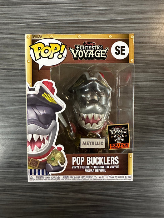 Funko POP! Funtastic Voyage: Pop Bucklers [Metallic](Show Edition/ 900 PCS)#SE