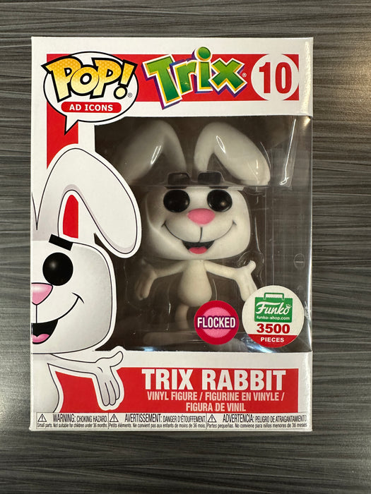 Funko POP! Ad Icons: Trix Rabbit (Flocked)(Funko 3500 PCS)(Damaged Box)[B] #10