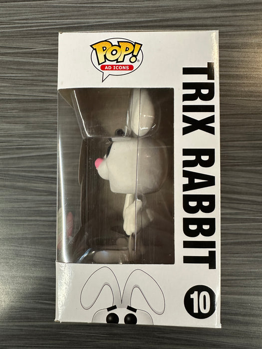 Funko POP! Ad Icons: Trix Rabbit (Flocked)(Funko 3500 PCS)(Damaged Box)[B] #10