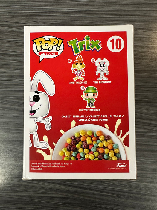 Funko POP! Ad Icons: Trix Rabbit (Flocked)(Funko 3500 PCS)(Damaged Box)[B] #10