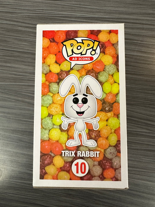 Funko POP! Ad Icons: Trix Rabbit (Flocked)(Funko 3500 PCS)(Damaged Box)[B] #10