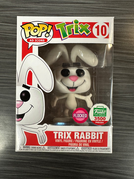 Funko POP! Ad Icons: Trix Rabbit (Flocked)(Funko 3500 PCS)(Damaged Box)[C] #10