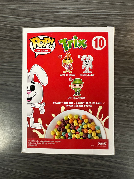 Funko POP! Ad Icons: Trix Rabbit (Flocked)(Funko 3500 PCS)(Damaged Box)[C] #10