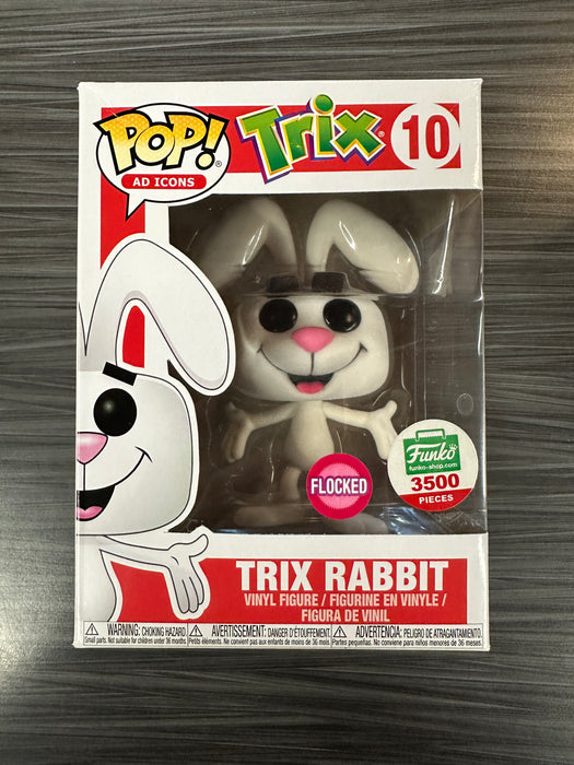 Funko POP! Ad Icons: Trix Rabbit (Flocked)(Funko 3500 PCS)(Damaged Box)[D] #10