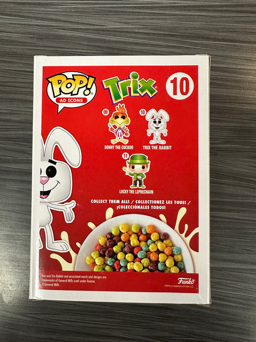 Funko POP! Ad Icons: Trix Rabbit (Flocked)(Funko 3500 PCS)(Damaged Box)[D] #10