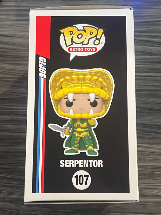 Funko POP! Retro Toys: G.I. Joe - Serpentor (2022 SDCC)(Damaged Box) #107