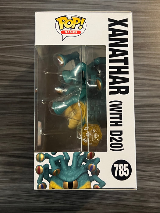 Funko POP! Games: Dungeons & Dragons - Xanathar [w/ D20](2021 Virtual Funkon)(Damaged Box) #785