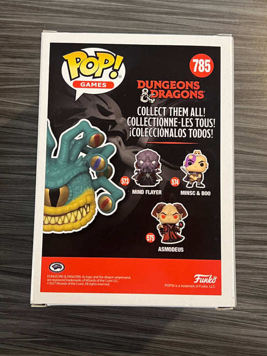 Funko POP! Games: Dungeons & Dragons - Xanathar [w/ D20](2021 Virtual Funkon)(Damaged Box) #785