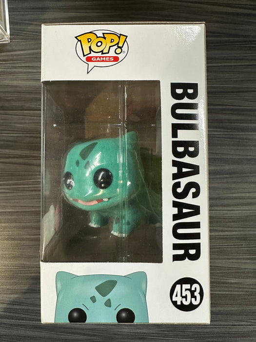 Funko POP! Games: Pokemon - Bulbasaur (Flocked)(2020 ECCC)(Damaged Box) [B] #453