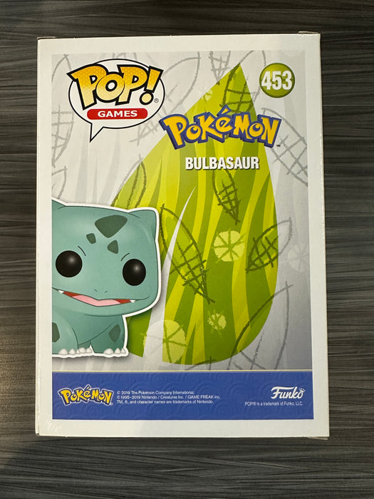 Funko POP! Games: Pokemon - Bulbasaur (Flocked)(2020 ECCC)(Damaged Box) [B] #453