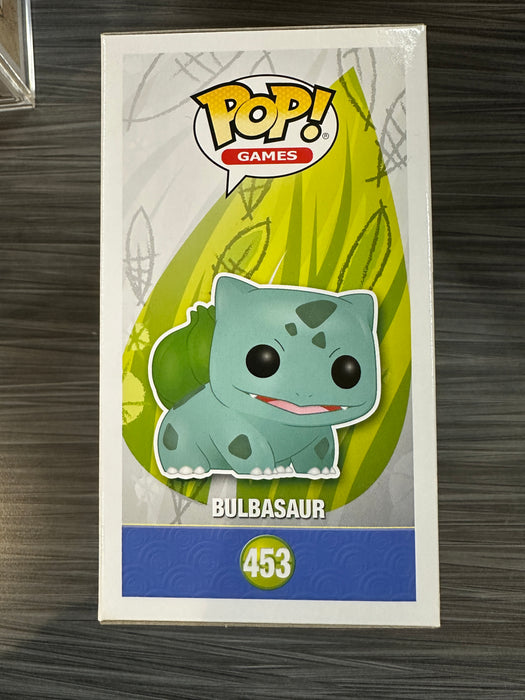 Funko POP! Games: Pokemon - Bulbasaur (Flocked)(2020 ECCC)(Damaged Box) [B] #453