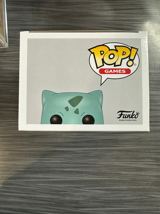 Funko POP! Games: Pokemon - Bulbasaur (Flocked)(2020 ECCC)(Damaged Box) [B] #453