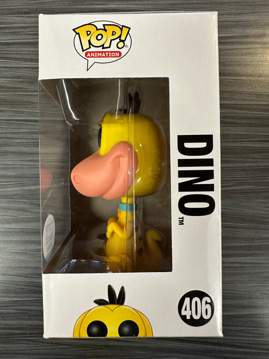 Funko Pop! Animation: The Flinstones - Dino [Yellow] (Funko)(2500 PCS)(Damaged Box)[A] #406