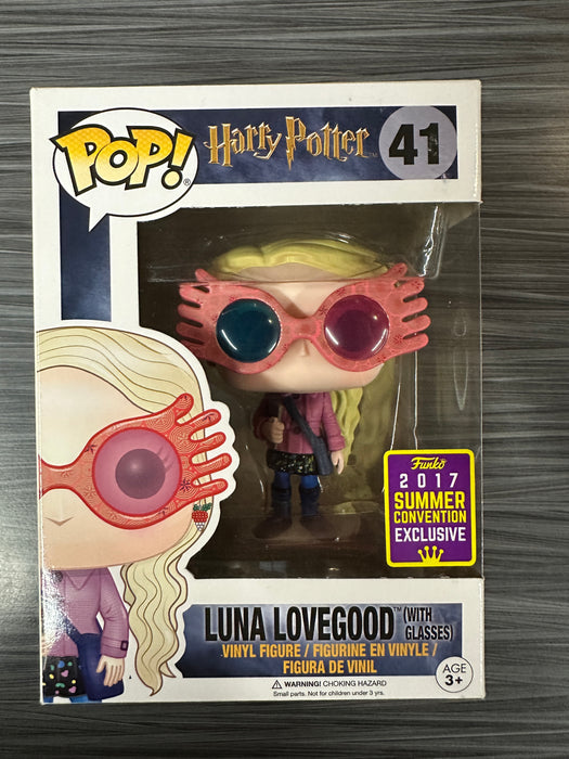 Funko POP! Harry Potter: Luna Lovegood [w/glasses](2017 Summer Convention/Shared)(Damaged Box) #41