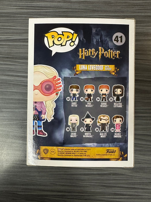 Funko POP! Harry Potter: Luna Lovegood [w/glasses](2017 Summer Convention/Shared)(Damaged Box) #41