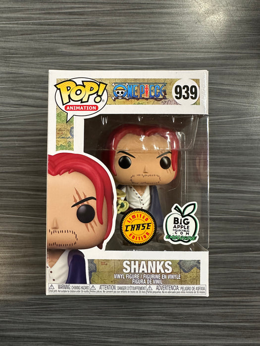 Funko POP! Animation: One Piece - Shanks (Big Apple)(CHASE)(Damaged Box) #939