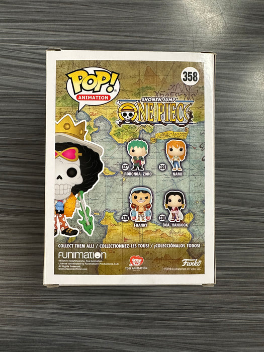 Funko POP! Animation: One Piece - Brook (2018 Fall Convention)(Damaged Box) #358