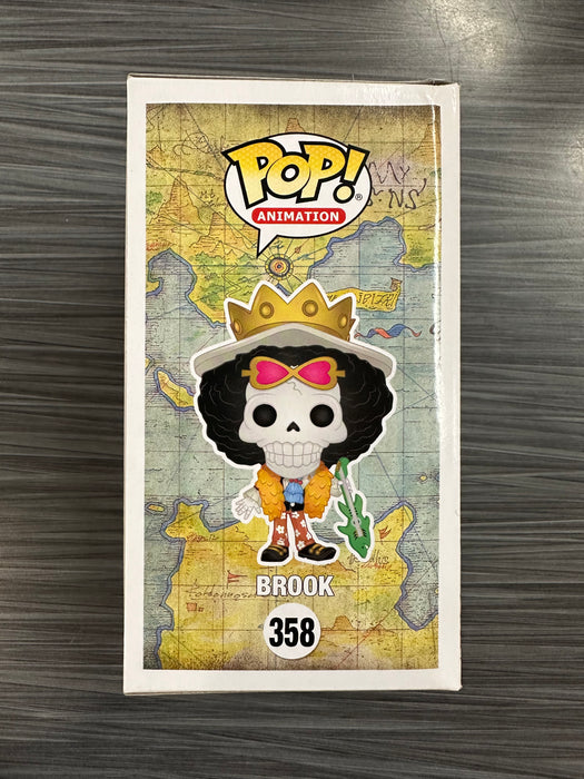 Funko POP! Animation: One Piece - Brook (2018 Fall Convention)(Damaged Box) #358