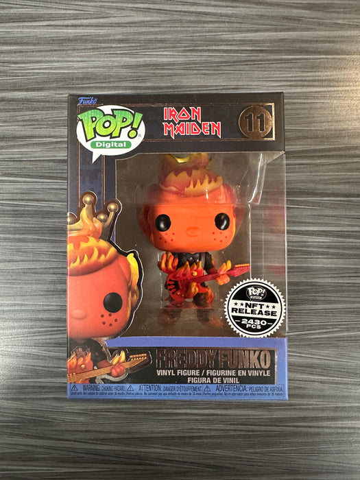 Funko POP! Digital: Iron Maiden - Freddy Funko (NFT Release 2430 PCS)(Damaged Box) #11