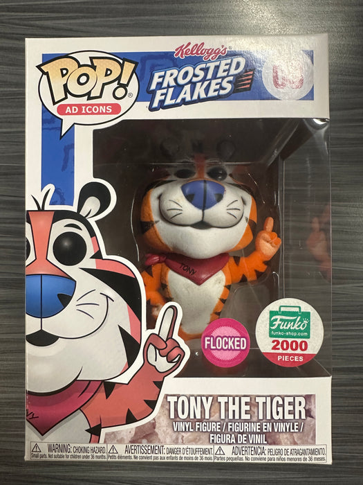 Funko POP! AD Icons: Kelloggs Frosted Flakes - Tony The Tiger (Flocked)(Funko)(2000 PCS)(Damaged Box) #08