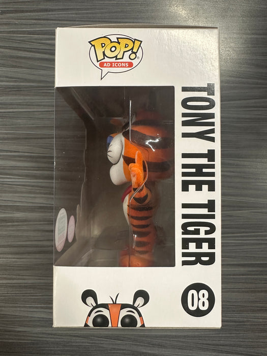 Funko POP! AD Icons: Kelloggs Frosted Flakes - Tony The Tiger (Flocked)(Funko)(2000 PCS)(Damaged Box) #08