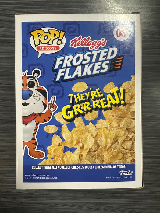 Funko POP! AD Icons: Kelloggs Frosted Flakes - Tony The Tiger (Flocked)(Funko)(2000 PCS)(Damaged Box) #08