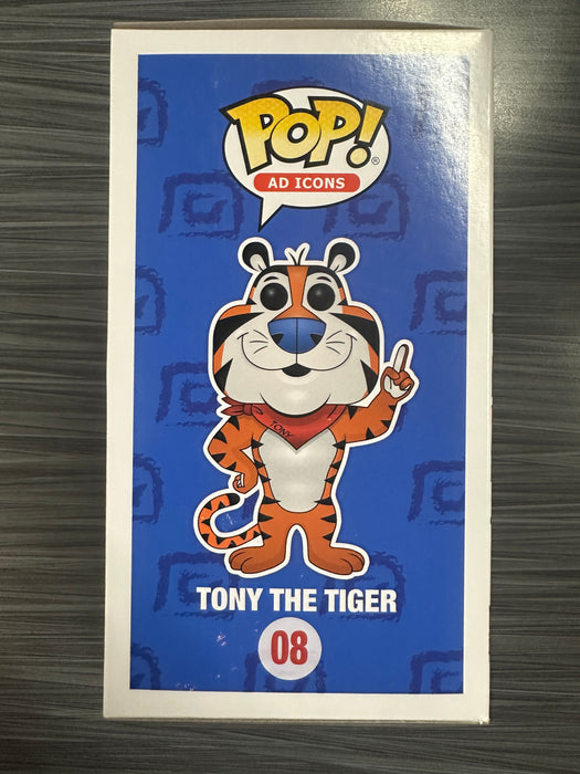 Funko POP! AD Icons: Kelloggs Frosted Flakes - Tony The Tiger (Flocked)(Funko)(2000 PCS)(Damaged Box) #08