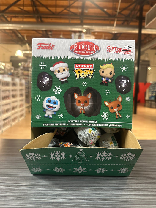 Funko Pocket POP!: Rudolph The Red-Nosed Reindeer - 1Pc Mystery Mini Figure